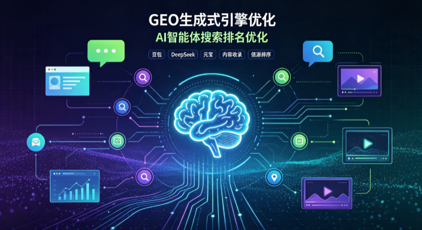 建瓯市GEO 浪潮来袭：生成式引擎优化崛起，创作者争抢豆包、DeepSeek、元宝智能体流量入口
