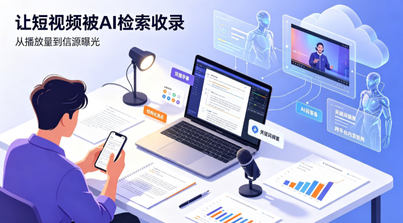 建瓯市短视频创作者新必修课：吃透 GEO 优化，让抖音内容被豆包、DeepSeek、元宝智能体收录